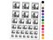 San Francisco California Destination Travel Temporary Tattoo Water Resistant Fake Body Art Set Collection